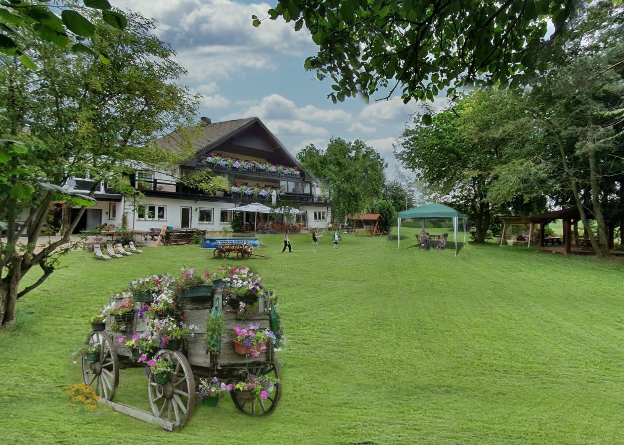Landhaus Zum Mushof Hotel Wethen Esterno foto
