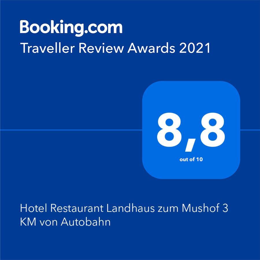 Landhaus Zum Mushof Hotel Wethen Esterno foto