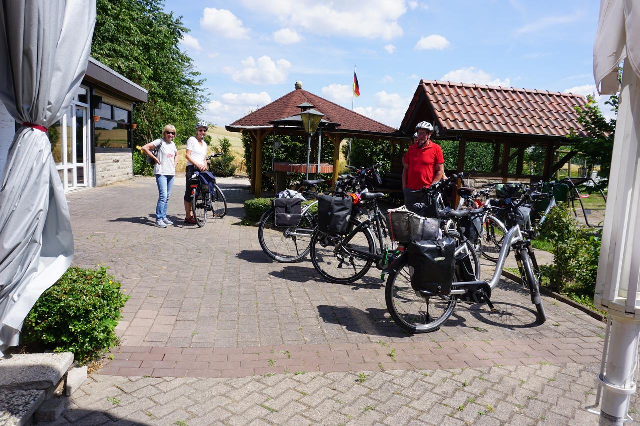 Landhaus Zum Mushof Hotel Wethen Esterno foto